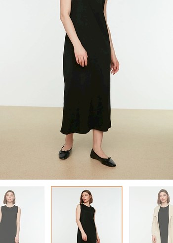 Siyah Uzun Dökümlü içlik - Görsel 3