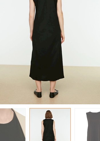 Siyah Uzun Dökümlü içlik - Görsel 2