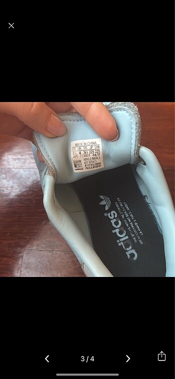 36,5 Beden Adidas stansmith ayakkabı