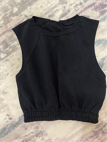Zara içi şardonlu crop