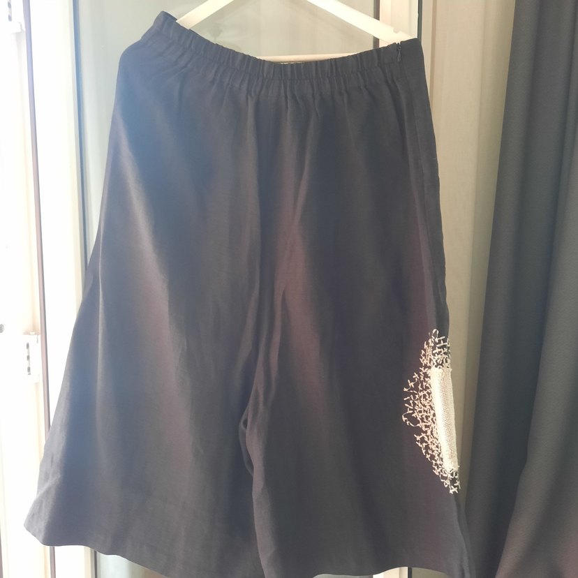 Siyah Drapeli Midi pantolon Etek crea concept - Görsel 4