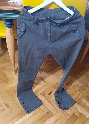 Lara kargo pantolon bileği düğmeli - Görsel 6