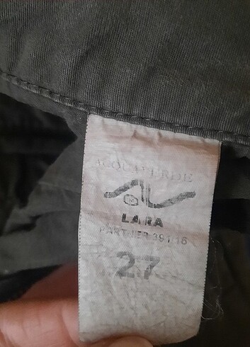 Lara kargo pantolon bileği düğmeli - Görsel 7