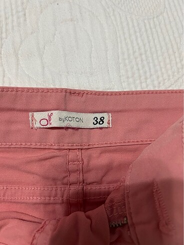 Koton Pudra Rengi Koton 38 Beden Etek