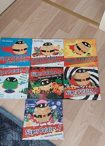 Süper patates serisi 7 kitap
