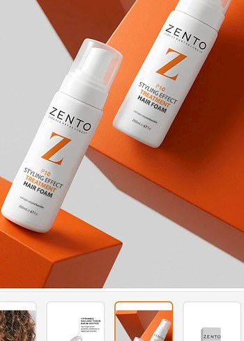 Zento P10 Saç Köpüğü 200 ml - Görsel 4