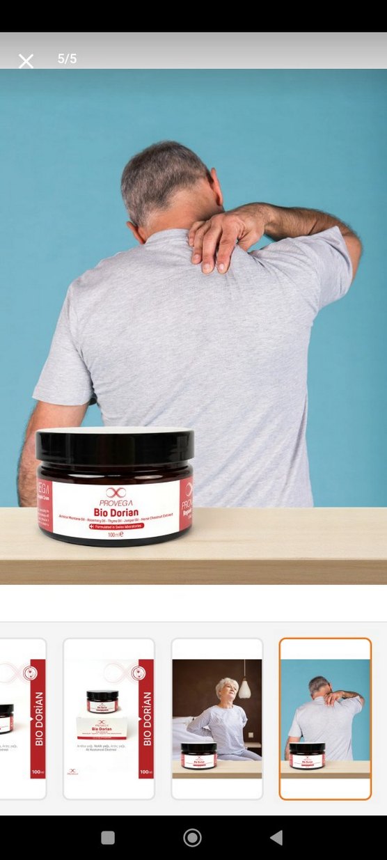 Provega Bio Dorian Erkek Nemlendirici Krem - Görsel 2