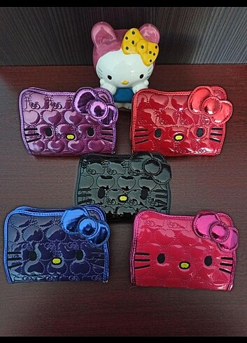Beden kırmızı Renk Hello kitty cüzdan