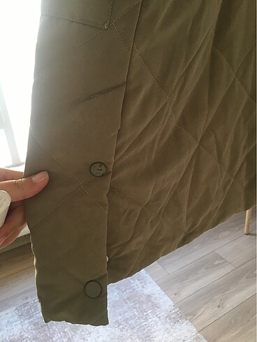 38 Beden haki Renk Kapitone mont