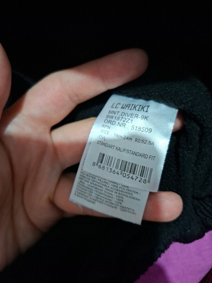 erkek bebek mont - Görsel 4