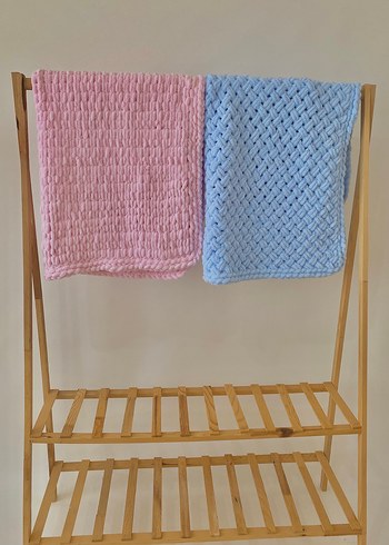 Alize puffy  Örgü Çocuk Battaniyesi - Görsel 3