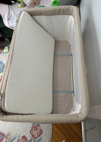 Bej Bebek Beşiği ve Anne Yanı - Görsel 6