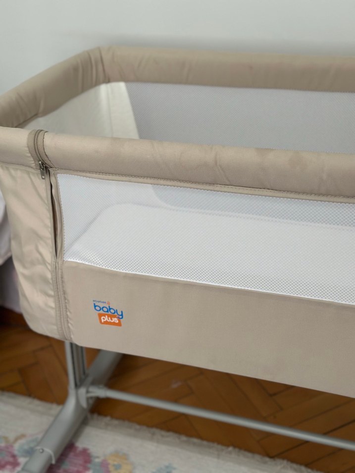 Bej Bebek Beşiği ve Anne Yanı - Görsel 3