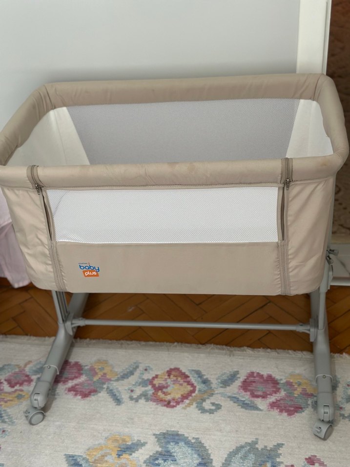 Bej Bebek Beşiği ve Anne Yanı - Görsel 2