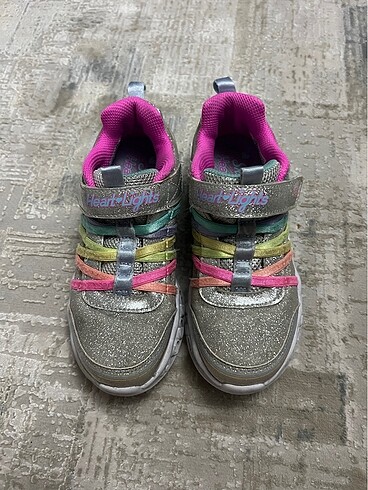 29 Beden çeşitli Renk Skechers Heart Lights Çocuk Spor Ayakkabı