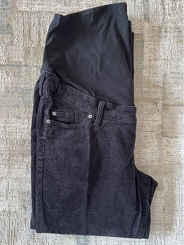 l Beden lacivert Renk H&M Hamile Pantolonu