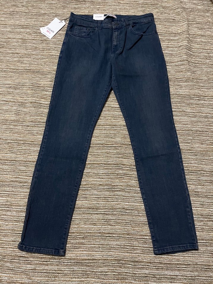 Colins 90s Koyu Mavi Denim Jean — görsel 3/6