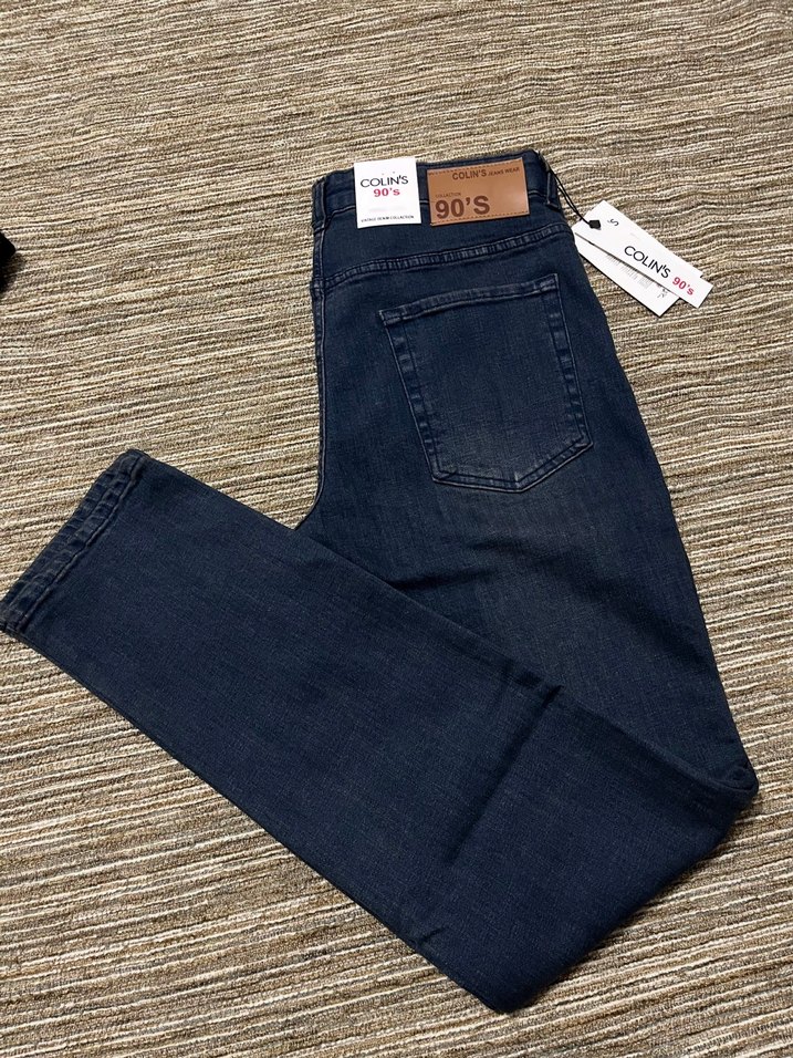 Colins 90s Koyu Mavi Denim Jean — görsel 2/6