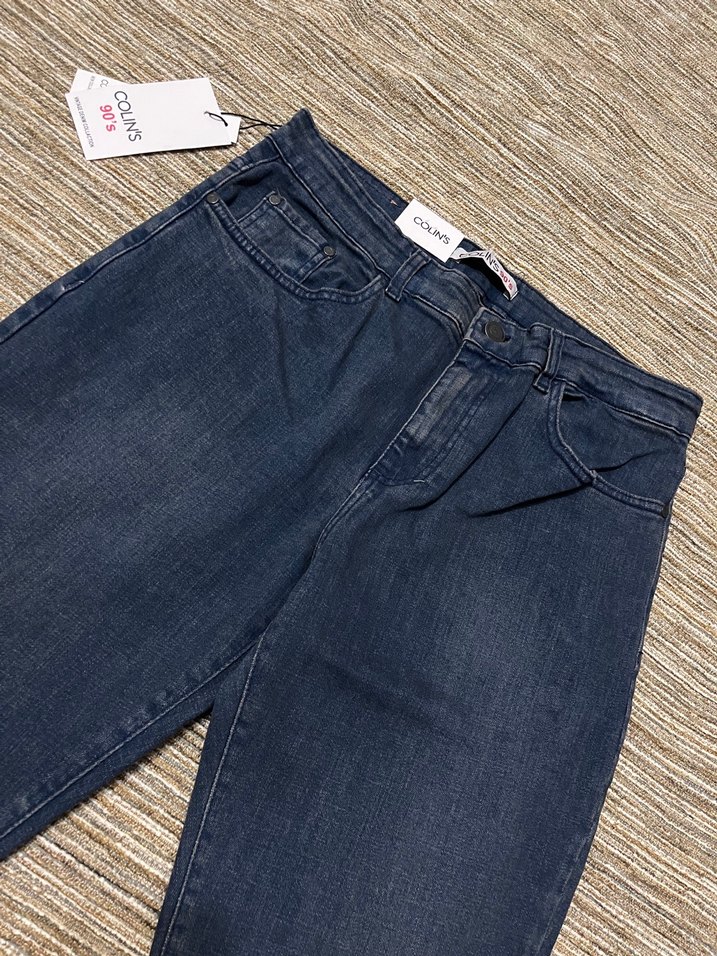 Colins 90s Koyu Mavi Denim Jean — görsel 4/6