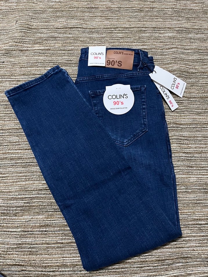 Colins 90s Koyu Mavi Denim Jean — görsel 2/6