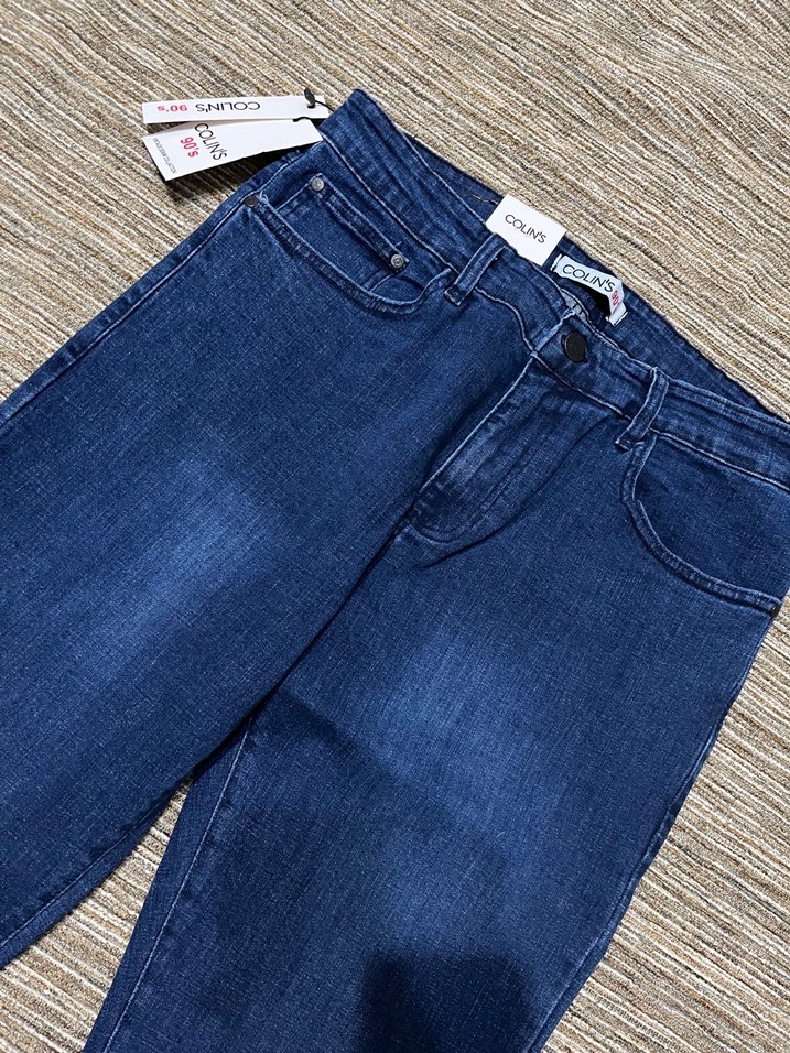 Colins 90s Koyu Mavi Denim Jean — görsel 4/6