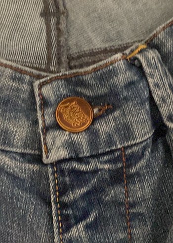 36 Beden Mavi İspanyol Paça Pantolon Regular Fit 36 S Beden y2k grunge
