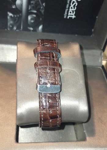 Grenwich Marka Klasik Erkek Saati Kahverengi Kayışlı - Görsel 3