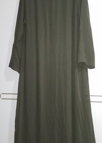 Parlak Taşlı Haki Anne Abiye Elbise - Görsel 10