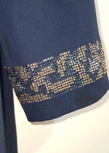 Kadın Lacivert Abiye Ferace - Görsel 10