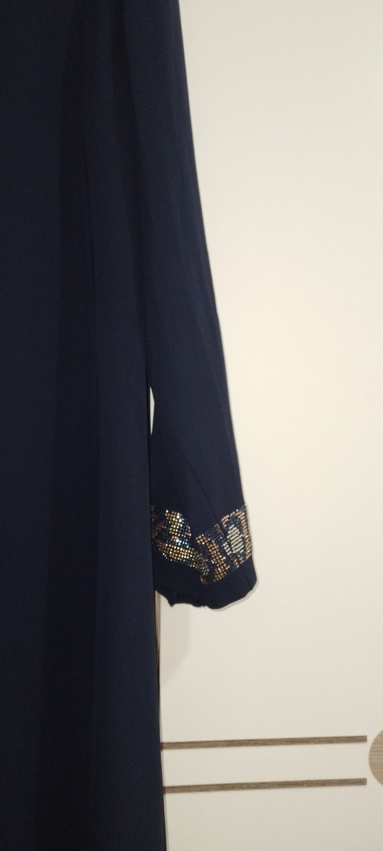 Kadın Lacivert Abiye Ferace - Görsel 4