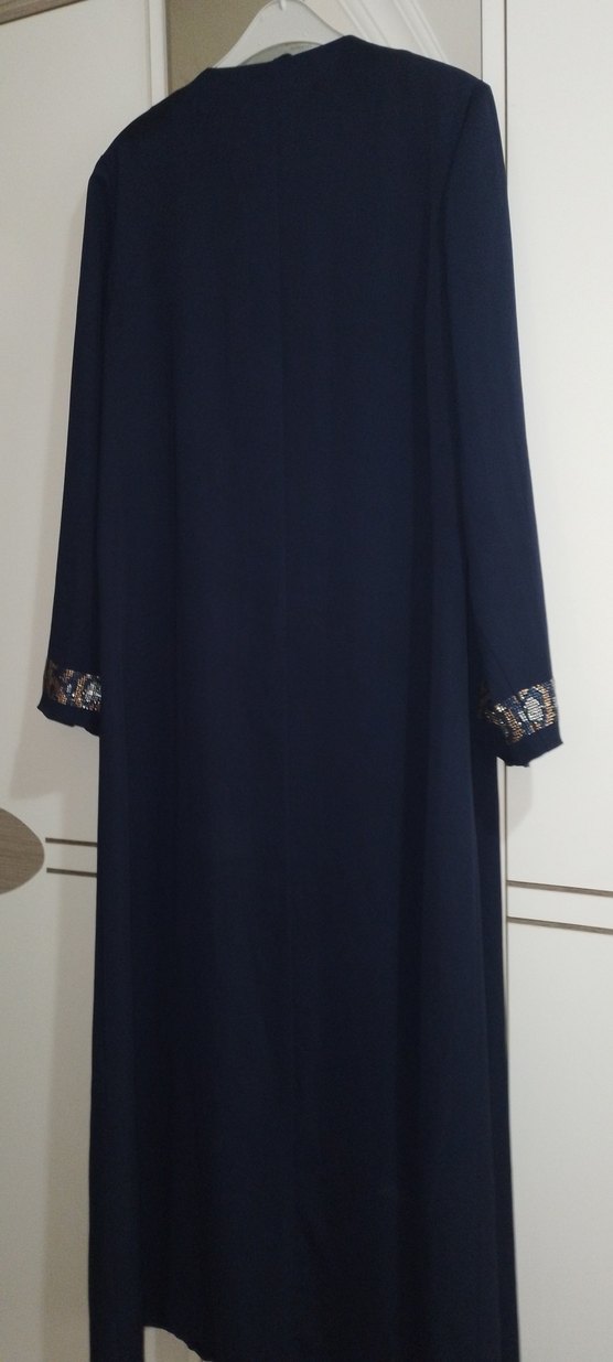 Kadın Lacivert Abiye Ferace - Görsel 3