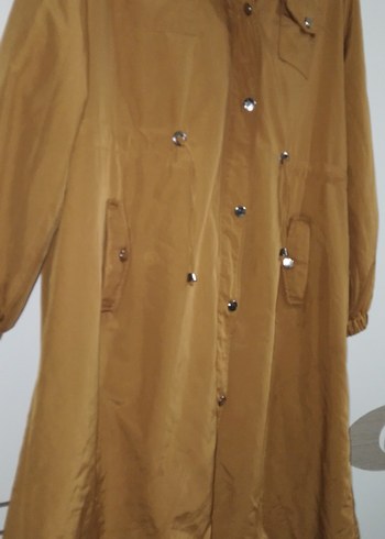 Kapüşonlu içi kürklü mont - Görsel 8