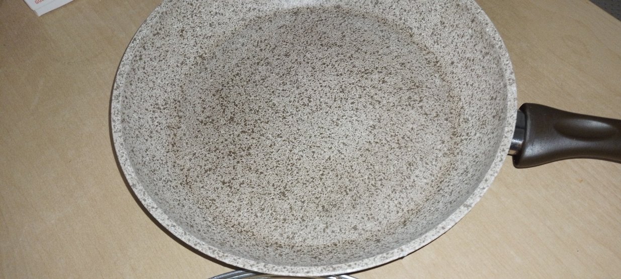 Saplı Bej Granit Tava - Görsel 2