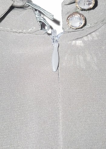 Haki Uzun Kollu Kadın Tunik - Görsel 8