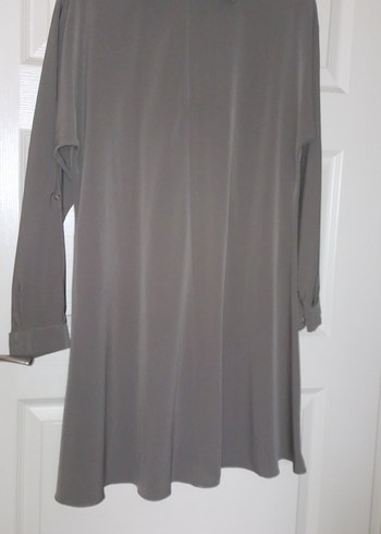 Haki Uzun Kollu Kadın Tunik - Görsel 3