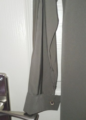 Haki Uzun Kollu Kadın Tunik - Görsel 7