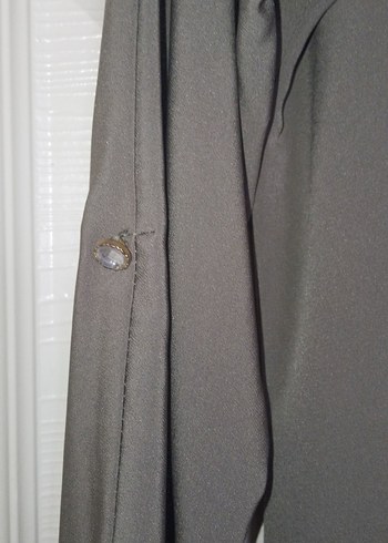 Haki Uzun Kollu Kadın Tunik - Görsel 6