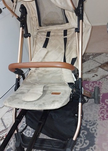 Krem Rengi Bebek Arabası - Görsel 3