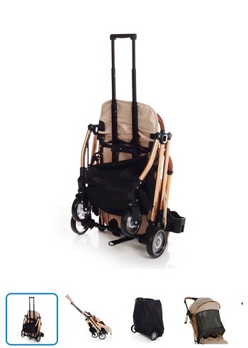 Krem Rengi Bebek Arabası - Görsel 12