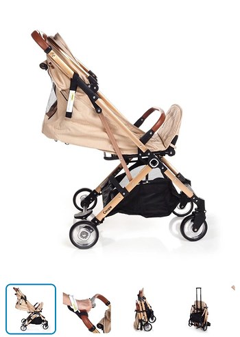 Krem Rengi Bebek Arabası - Görsel 7