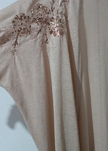 Uzun Kollu Nakışlı Bohem Kadın hırka - Görsel 2