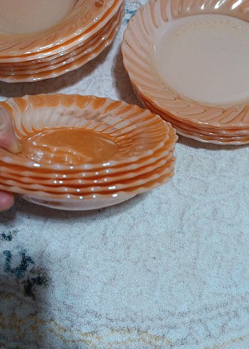 Bej Renkli Geleneksel Tabak Seti - Görsel 4