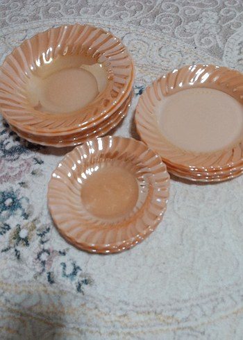 Bej Renkli Geleneksel Tabak Seti - Görsel 5