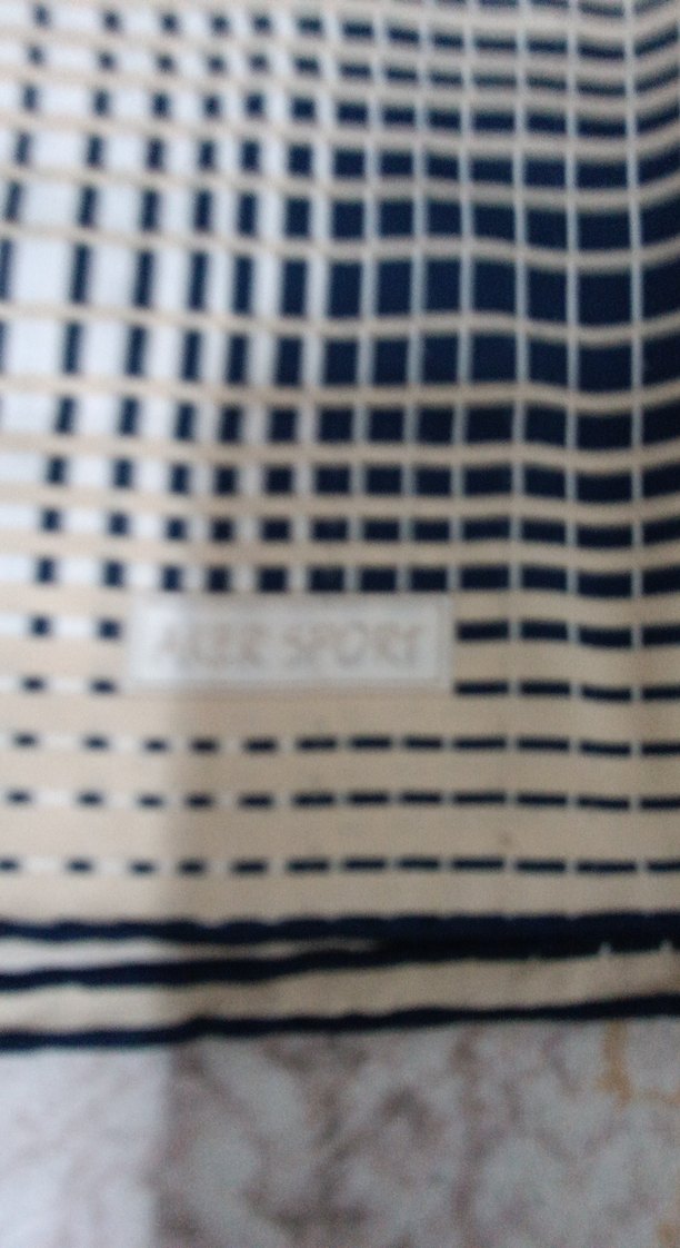 Bej Siyah Pileli Kadın eşarp - Görsel 2