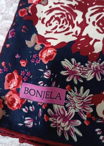 Çiçek Desenli Çok Renkli Kadın eşarp - Görsel 2