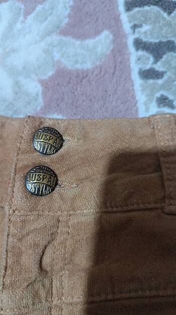 34 Beden camel Renk Mini şort