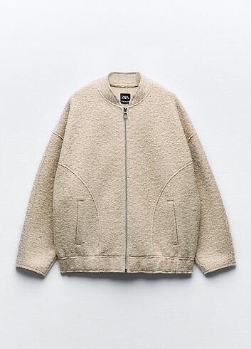 Zara Buklet Oversize Bomber Ceket 