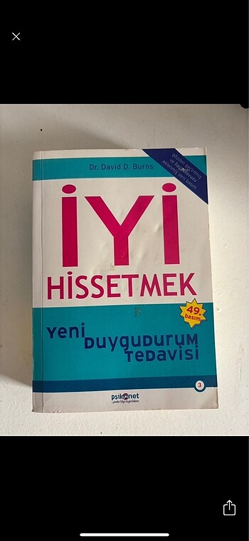 Dr. David D Burns İyi Hissetmek Kitap