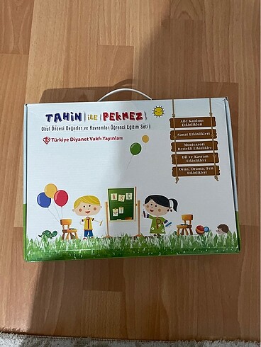 Tahin ile pekmez değerler eğitim seti