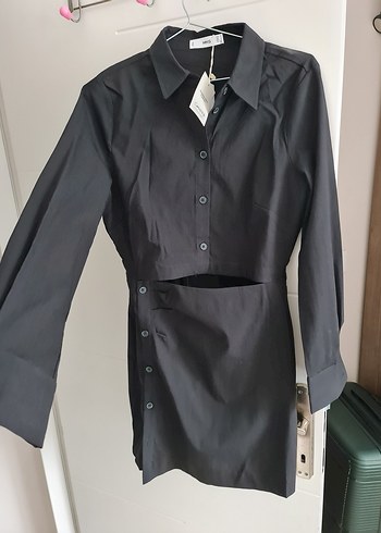 Mango Gömlek Elbise - Görsel 2